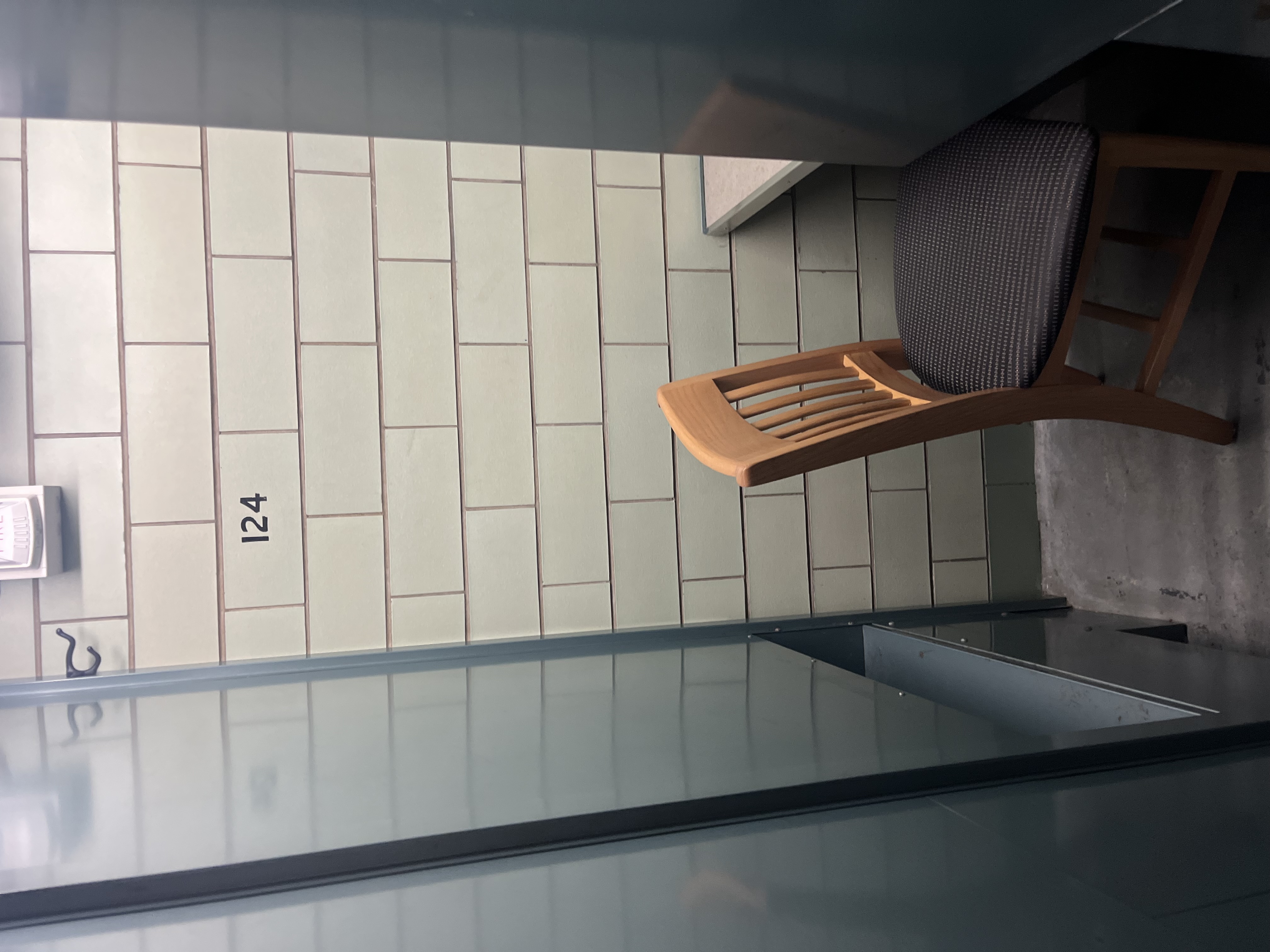 A picture of Memorial Library's unique study cages.